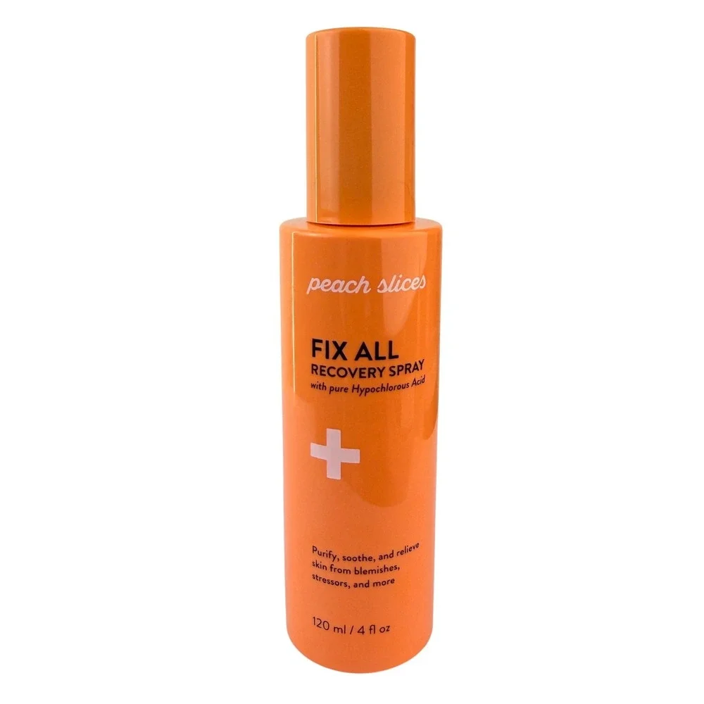 Peach Slices Fix All Recovery Spray with Hypochlorous Acid 4 fl oz 120ml New